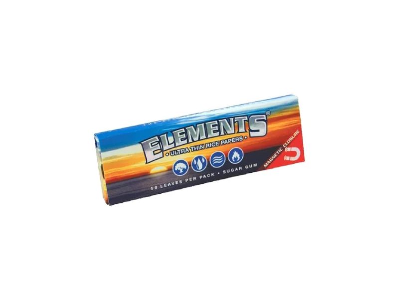 Elements Papel p/Armar Thin Rice 1 1/4 - 50 Unidades